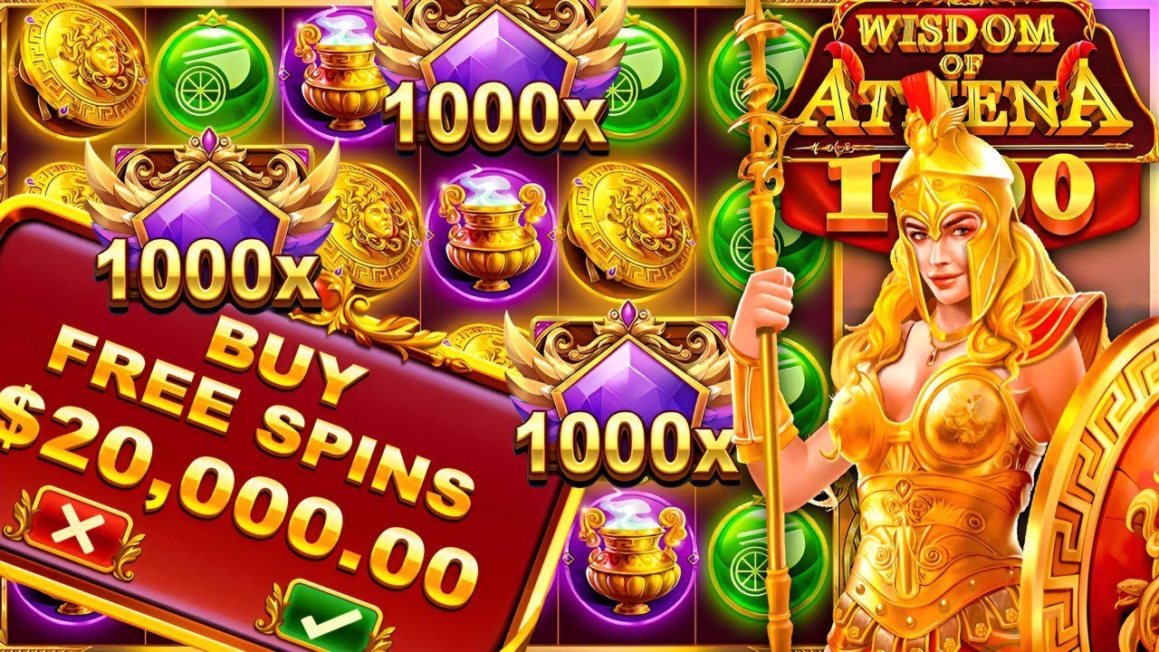 j'achète 20.000€ de BONUS sur WISDOM OF ATHENA 1000 🤯